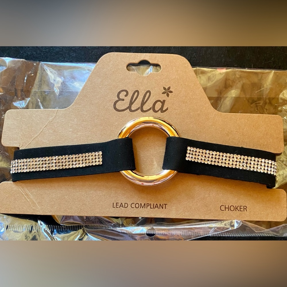 💎Ella Rhinestone Choker Necklace💎 NIP